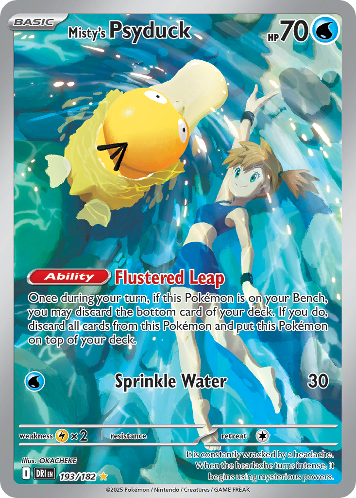 Misty's Psyduck  - 193/182