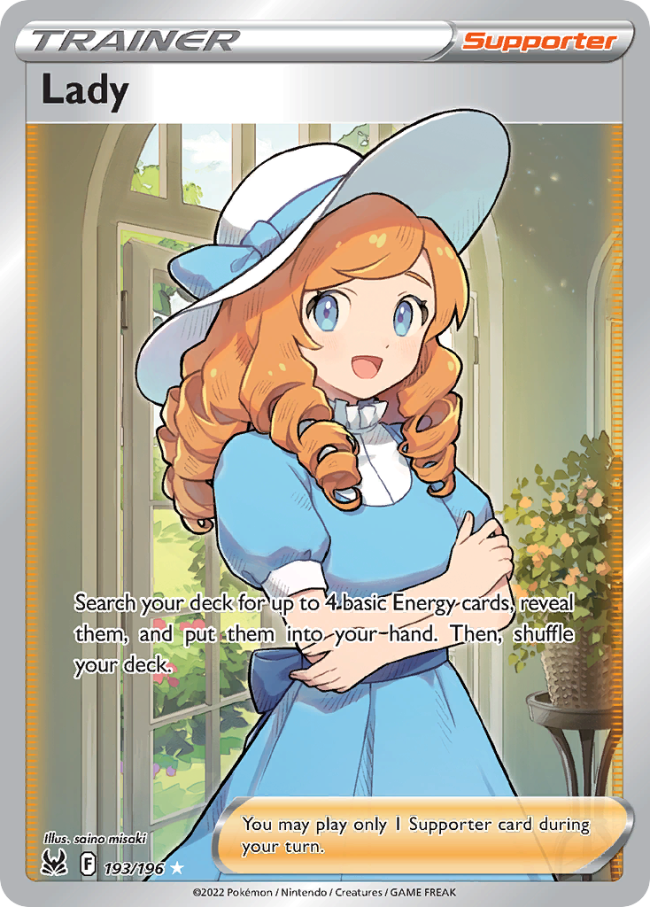 Lady (Full Art) - 193/196