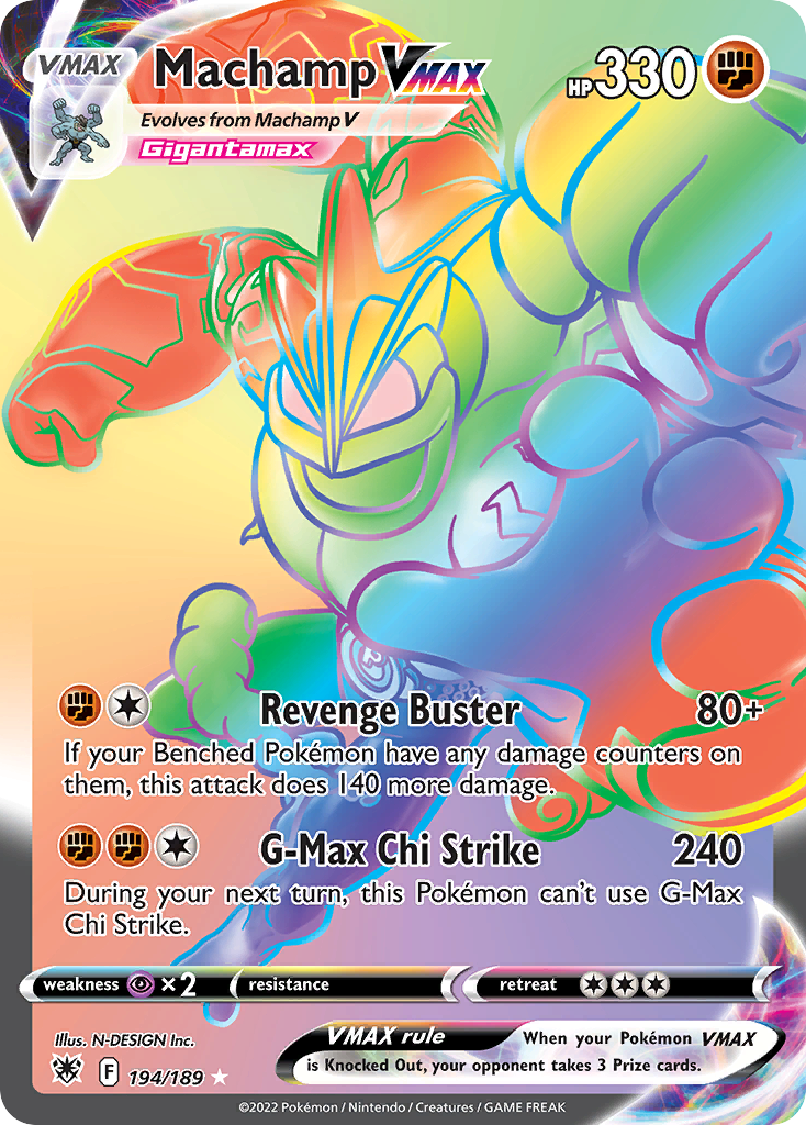 Machamp VMAX (Secret) - 194/189