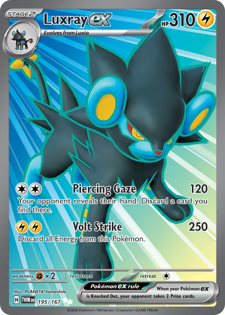 Luxray ex  - 195/167