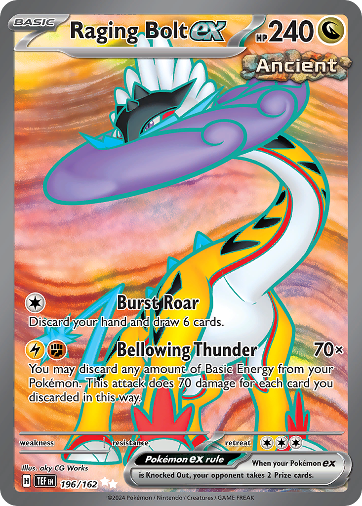 Raging Bolt ex  - 196/162