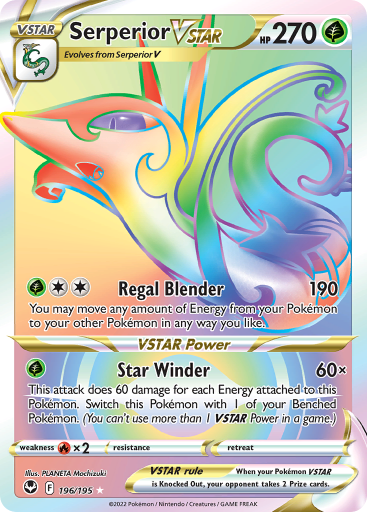 Serperior VSTAR (Secret) - 196/195