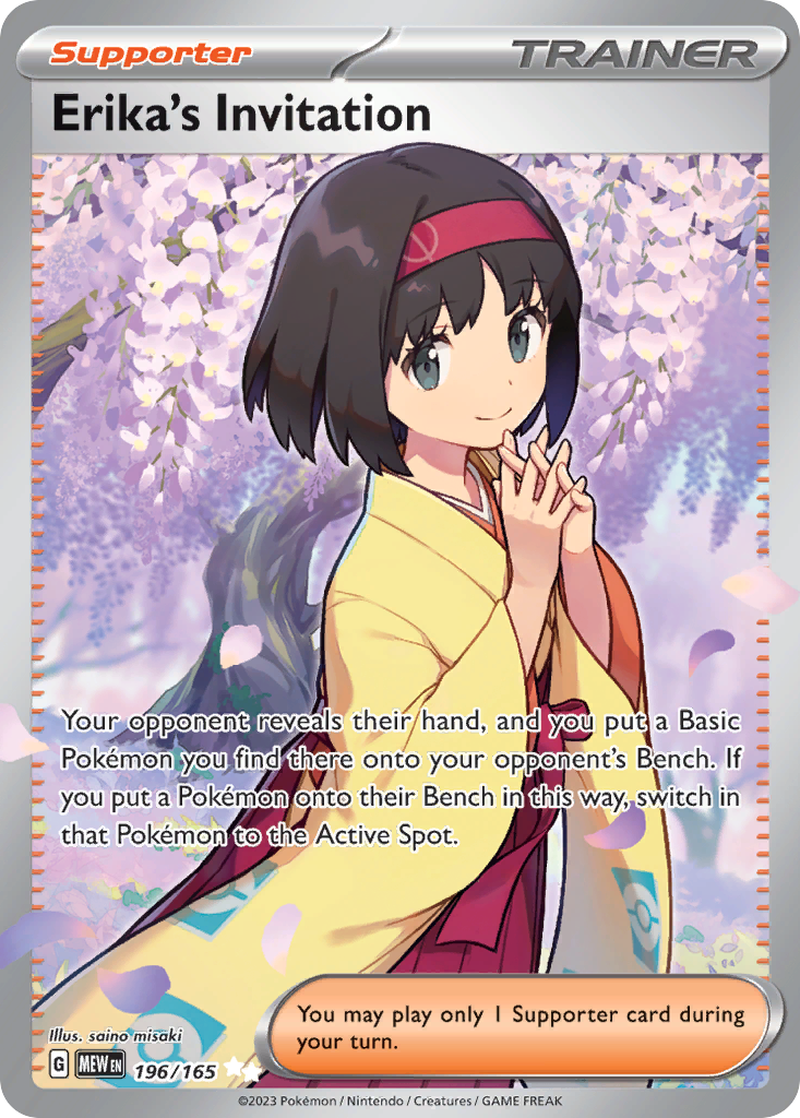 Erika's Invitation  - 196/165
