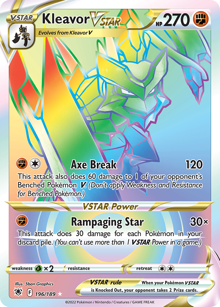 Kleavor VSTAR (Secret) - 196/189