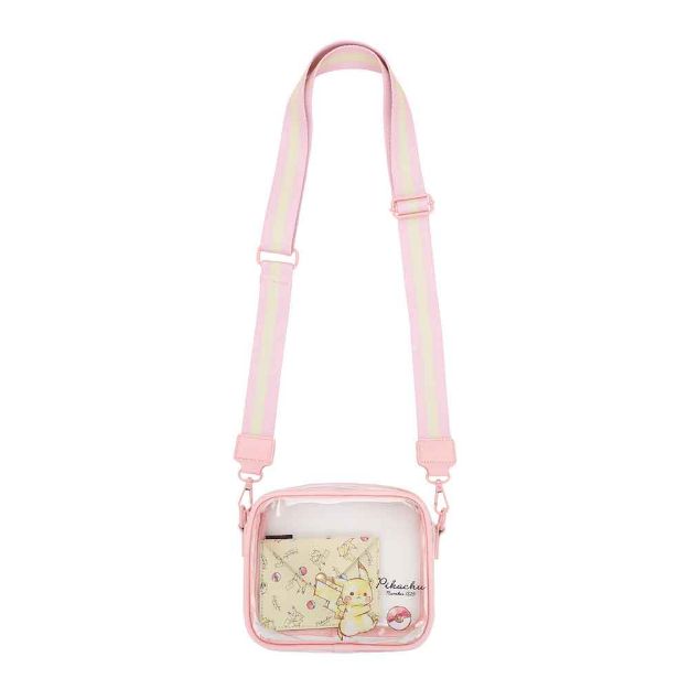 Pokemon Pikachu Number 025 Clear Crossbody & Wallet