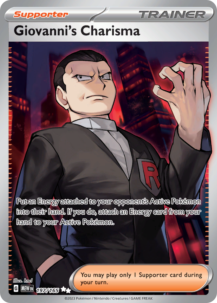 Giovanni's Charisma  - 197/165
