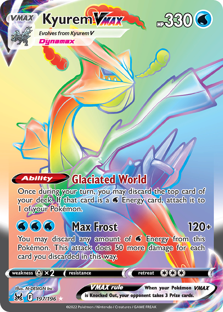 Kyurem VMAX (Secret) - 197/196