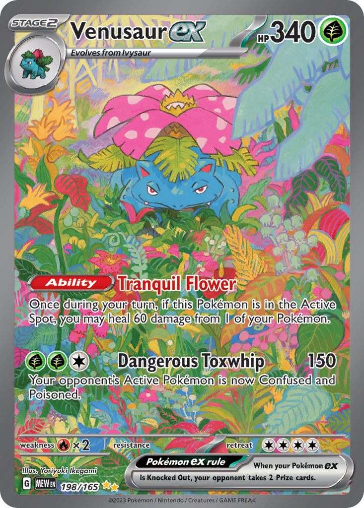 Venusaur ex  - 198/165