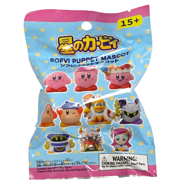 Ensky - Kirby Sofvi Finger Puppet Mascot Blind Bag