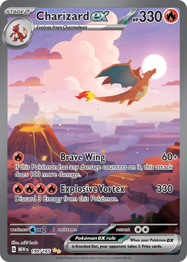 Charizard ex  - 199/165