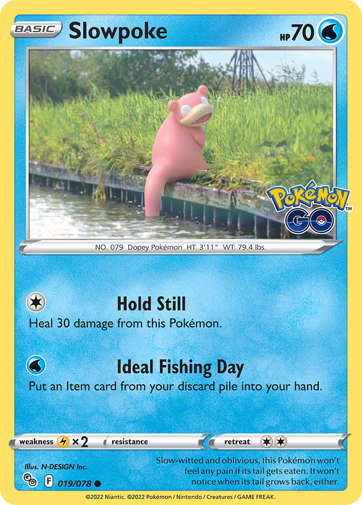 Slowpoke - 019/078 - Reverse Holofoil