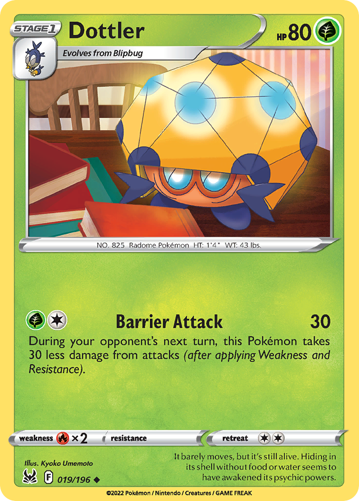 Dottler - 019/196 - Reverse Holofoil