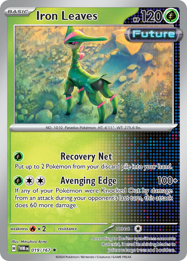 Iron Leaves - 019/167 - Reverse Holofoil