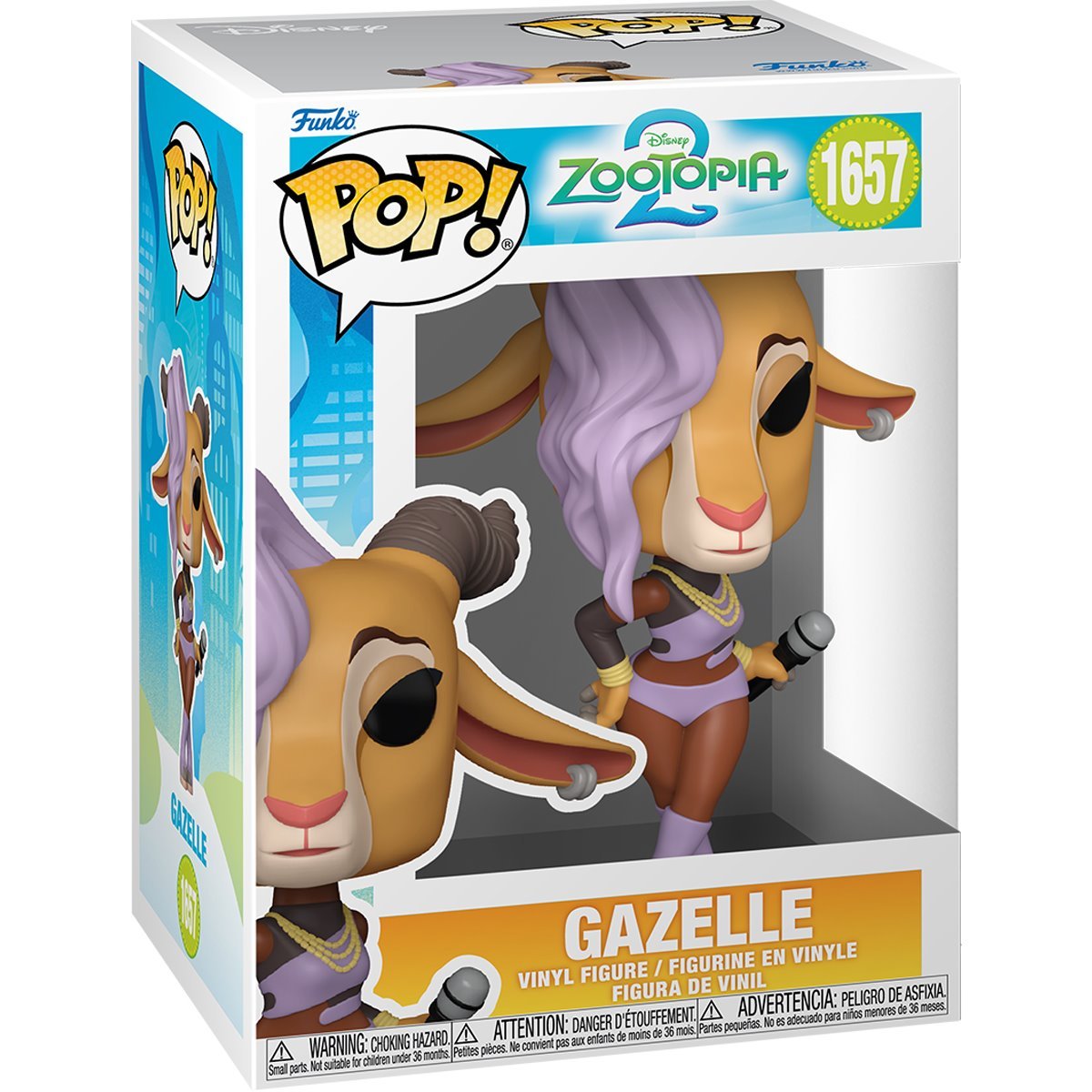 Pop Disney Zootopia 2 Gazelle Figure