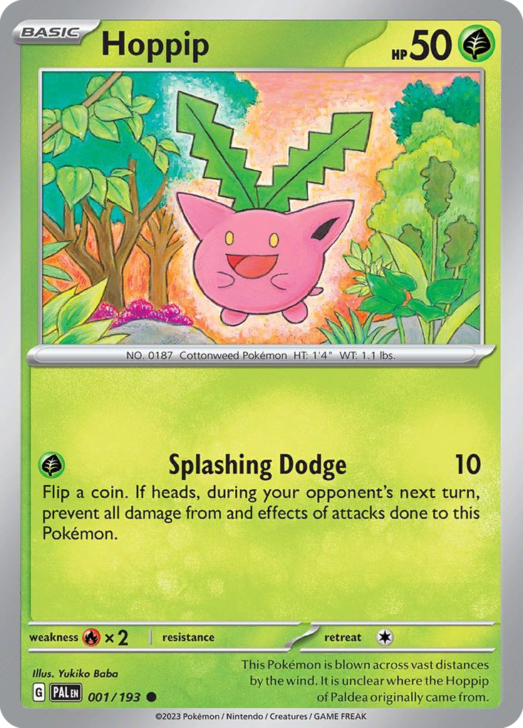 Hoppip - 001/193 - Reverse Holofoil