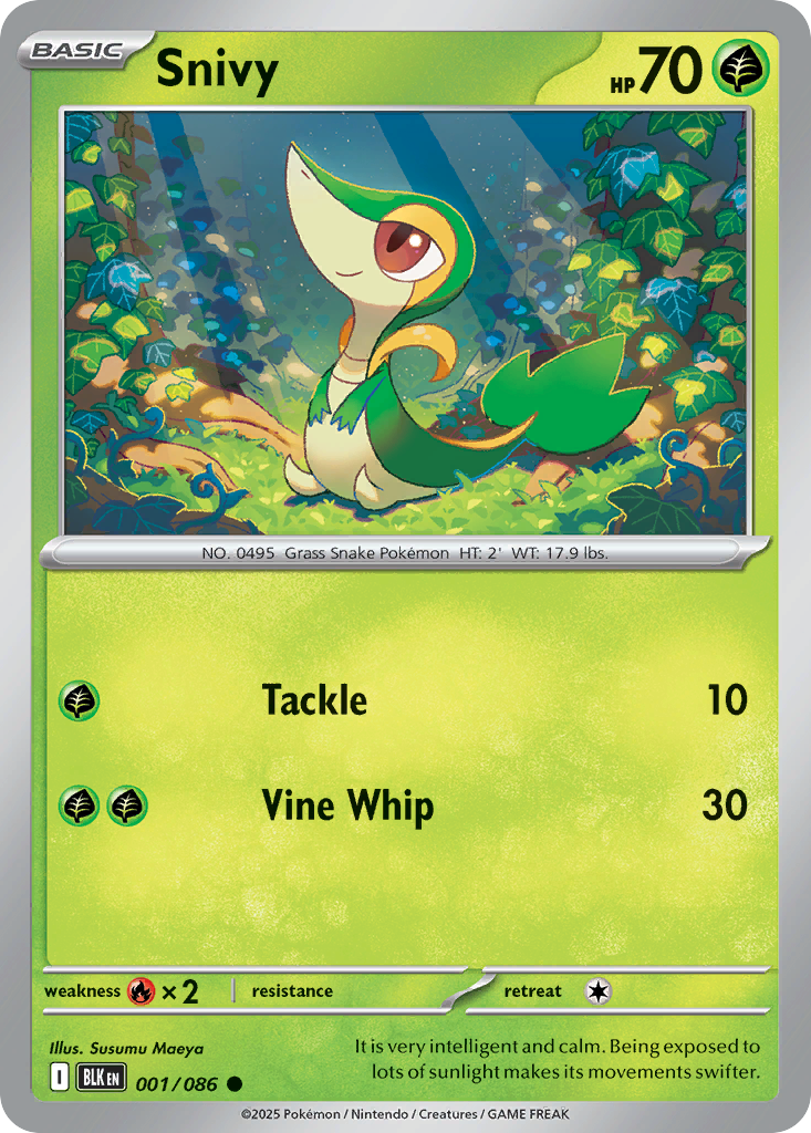 Snivy (Poke Ball Pattern) - 001/086