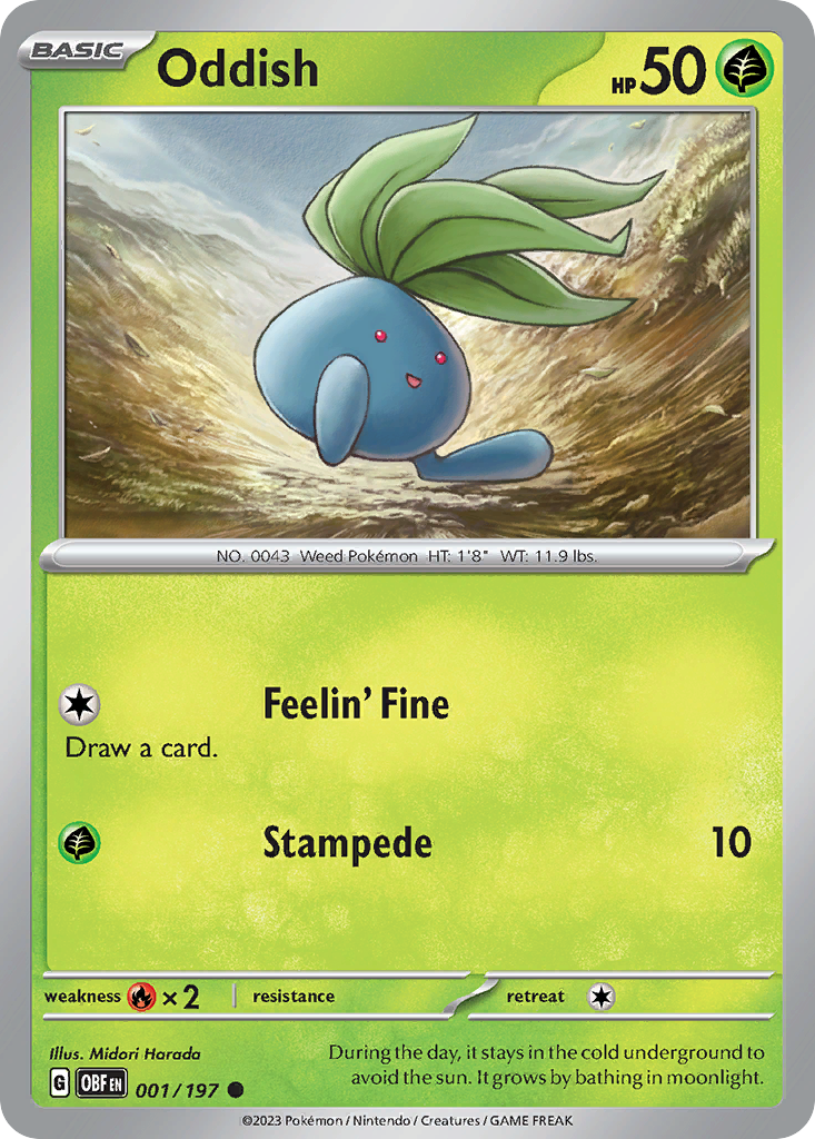 Oddish - 001/197