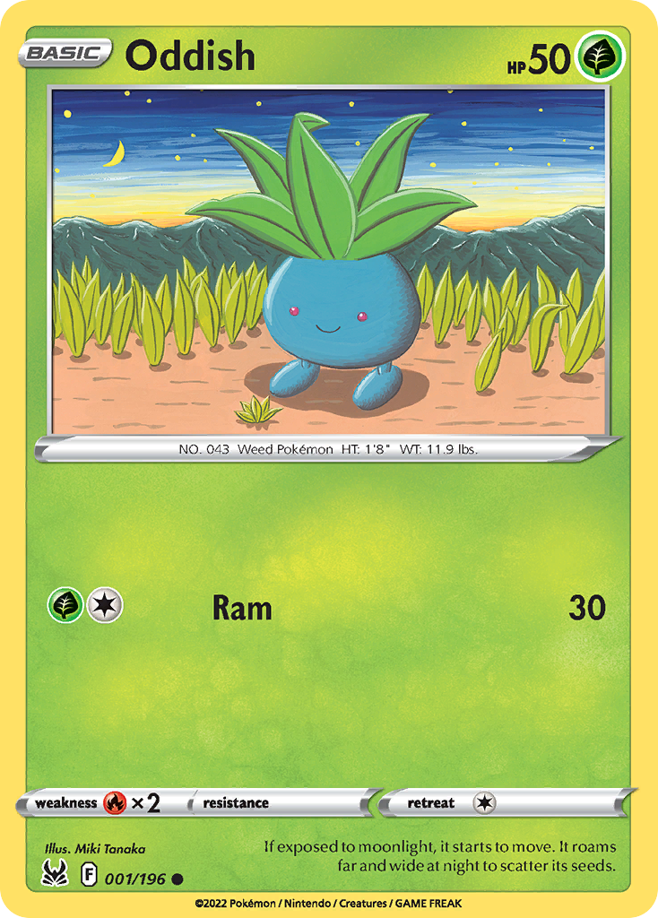 Oddish - 001/196