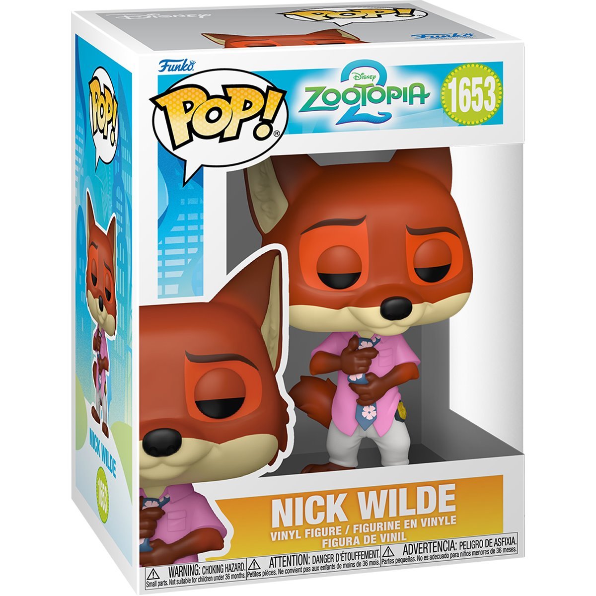 Pop Disney Zootopia 2 Nick Wilde Figure