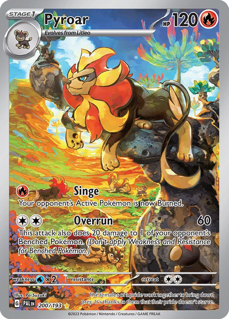 Pyroar  - 200/193