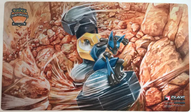 Pokemon Regional Playmat -Lucario and Melmetal