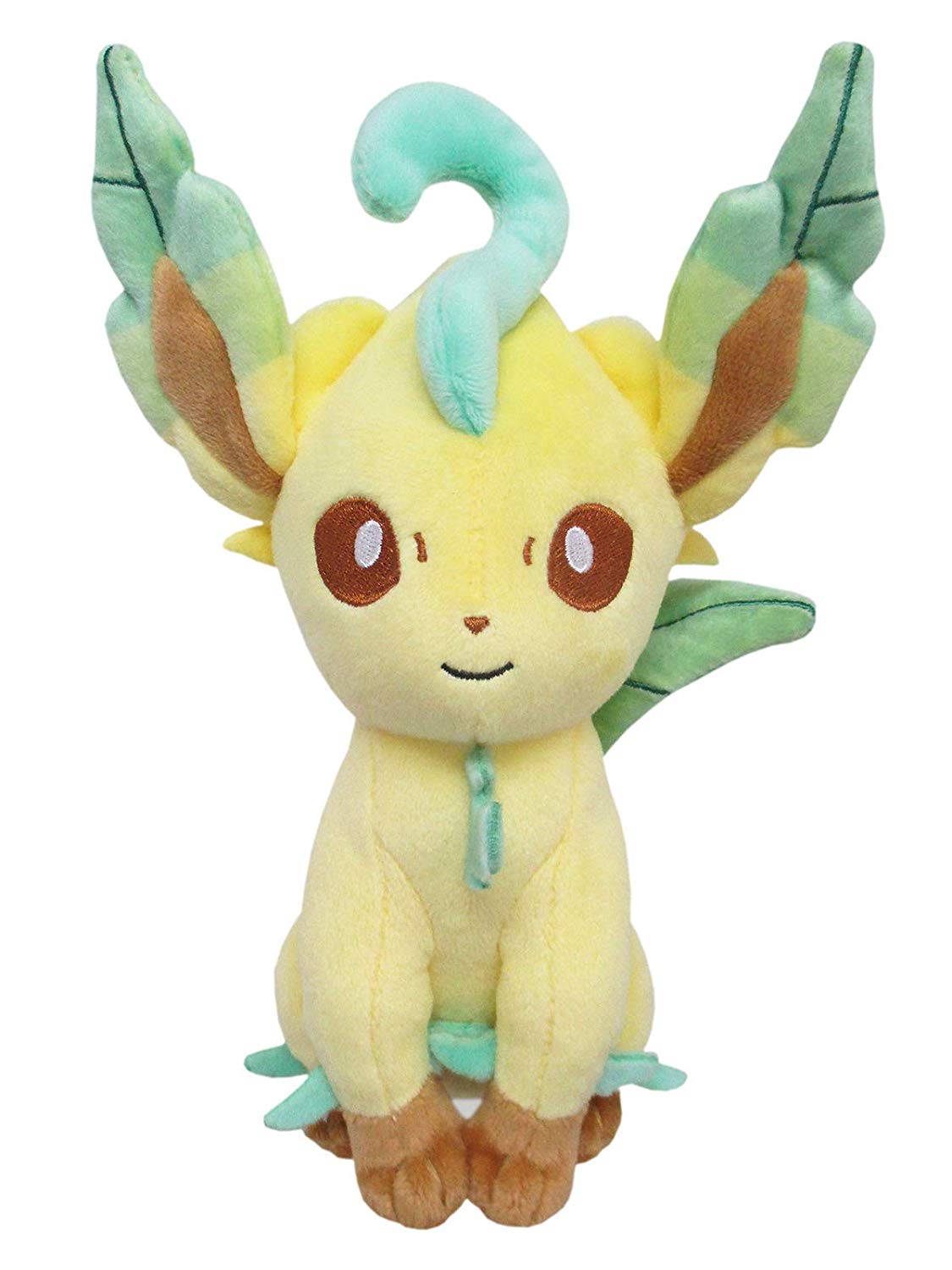 Pokemon Plush - Sanei Leafeon- 7"