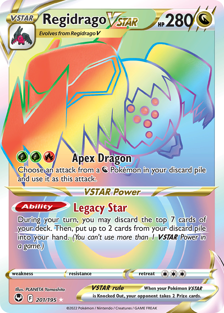 Regidrago VSTAR (Secret) - 201/195