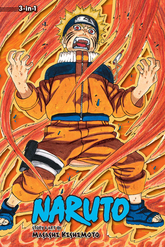 Naruto 3 in 1 TPB Volume 09
