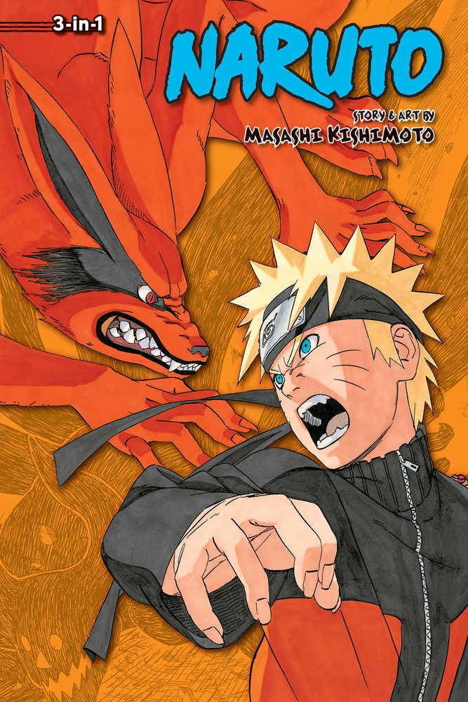 Naruto 3 in 1 TPB Volume 17