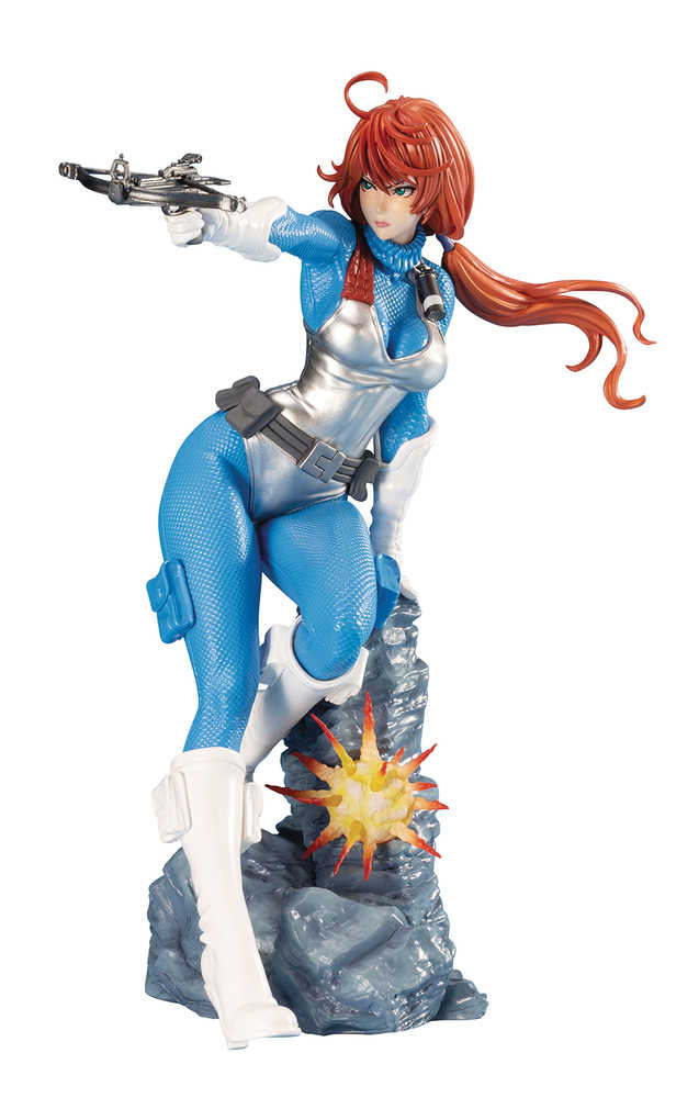 G.I. Joe Scarlett Sky-Blue Bishoujo Statue