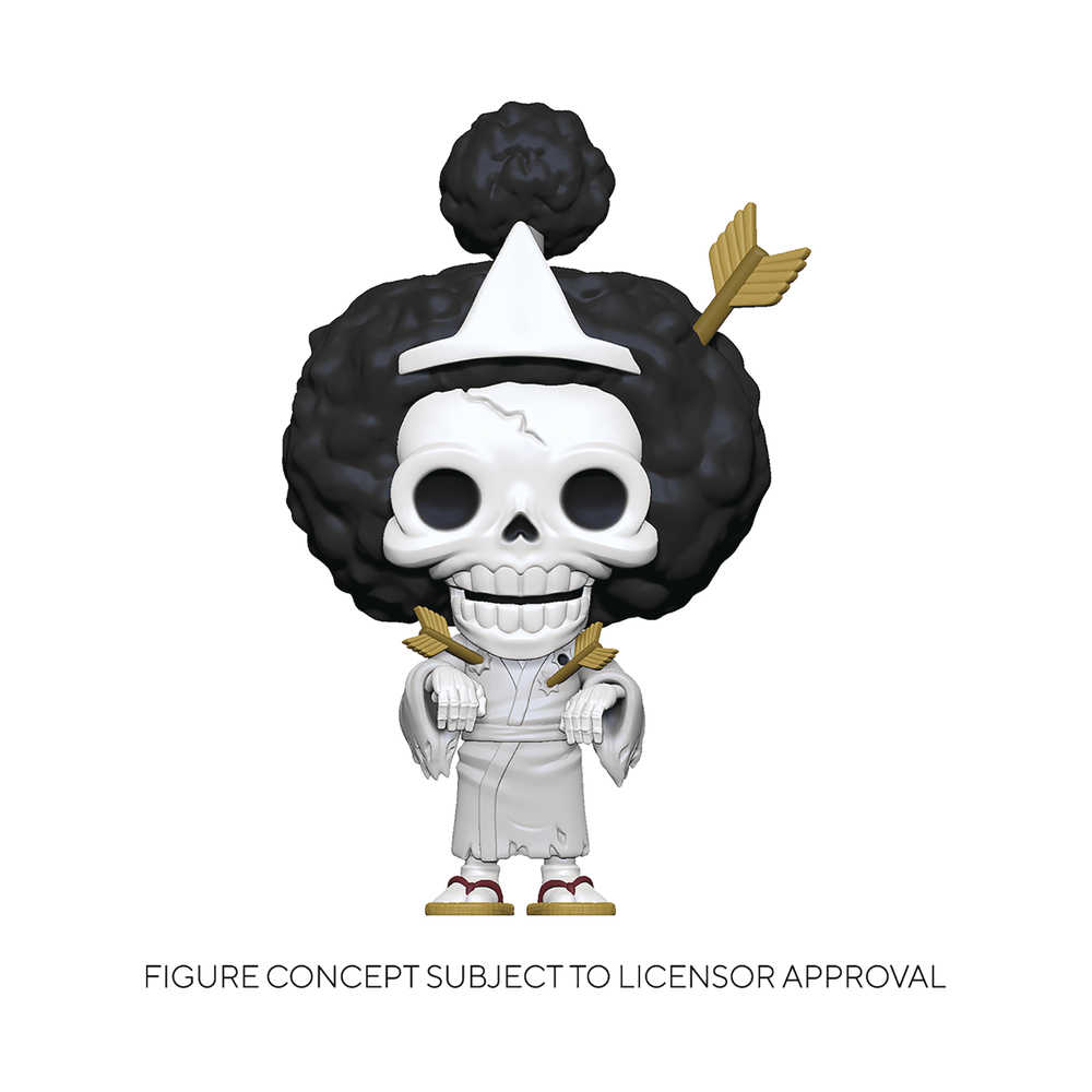 Pop Animation One Piece Brook Vinyl Figure