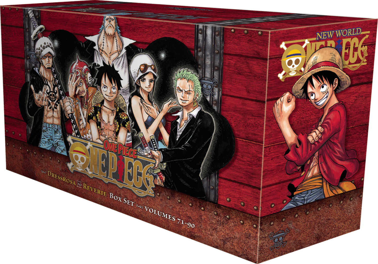 One Piece Graphic Novel Box Set Volume 04 Dressrosa To Reverie