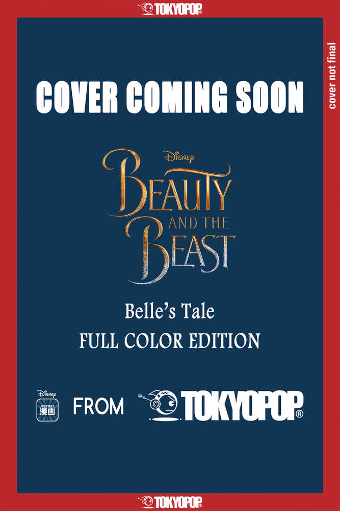 Disney Manga Beauty & Beast Belles Tale Color Edition Graphic Novel