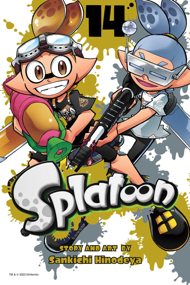 Splatoon Graphic Novel Volume 14