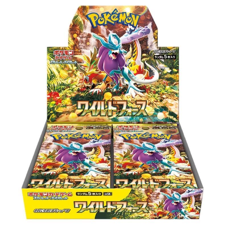 Japanese - Wild Force - Booster Box
