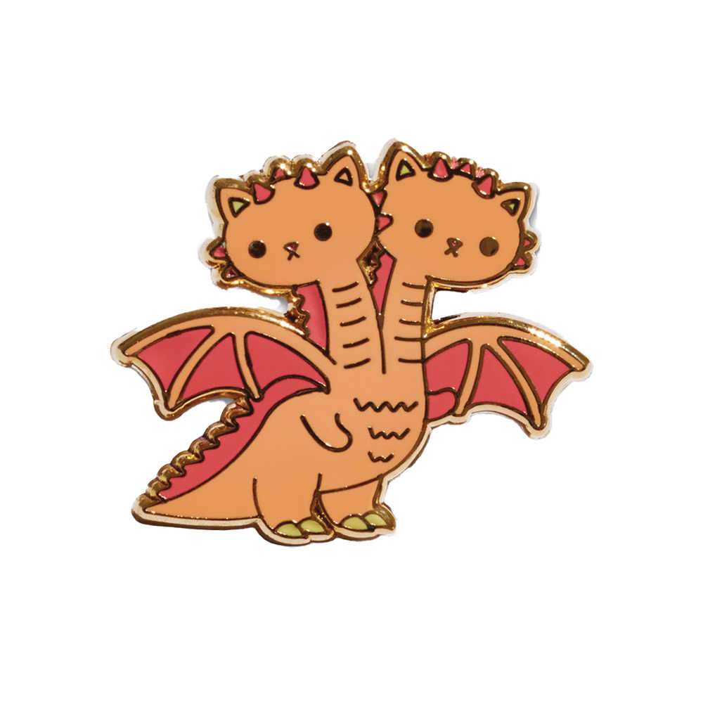 Kaiju Kitties Kimbap & Gimbap 1.25in Enamel Pin