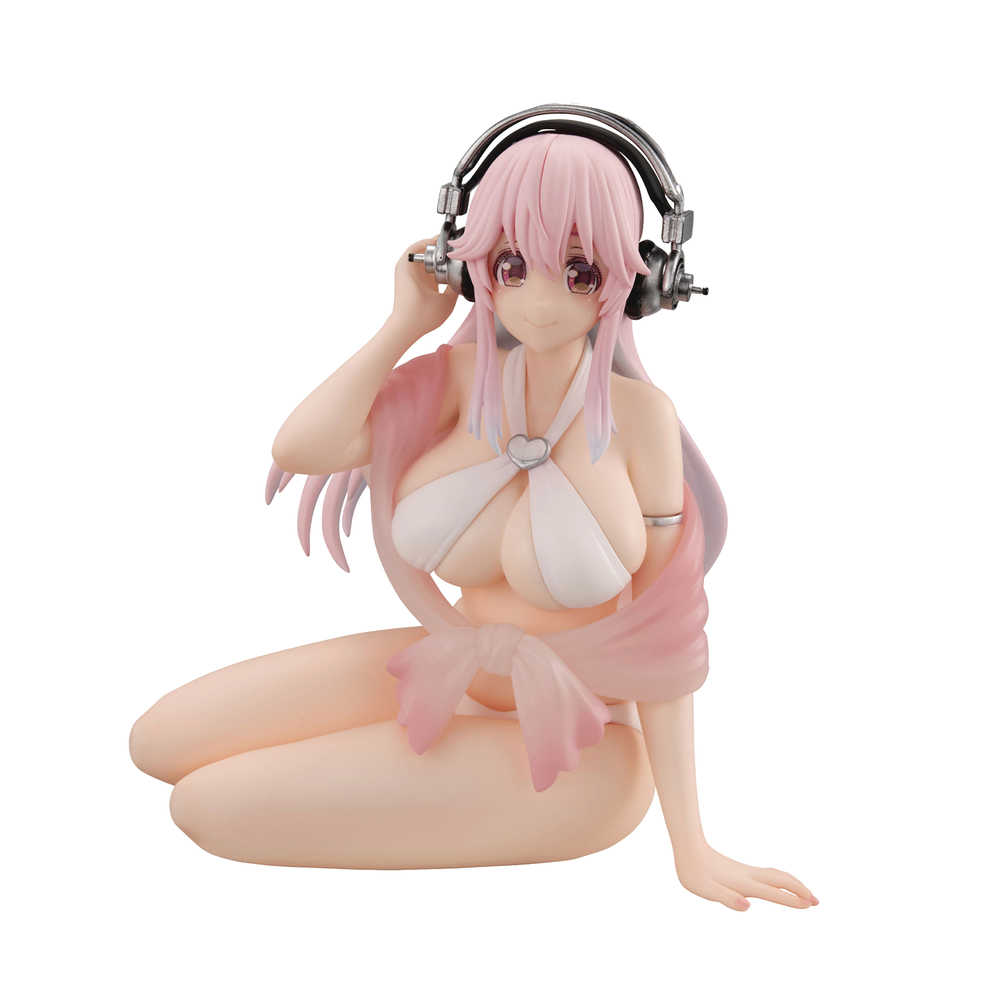 Super Sonico Summer Memories Noodle Stopper Figure