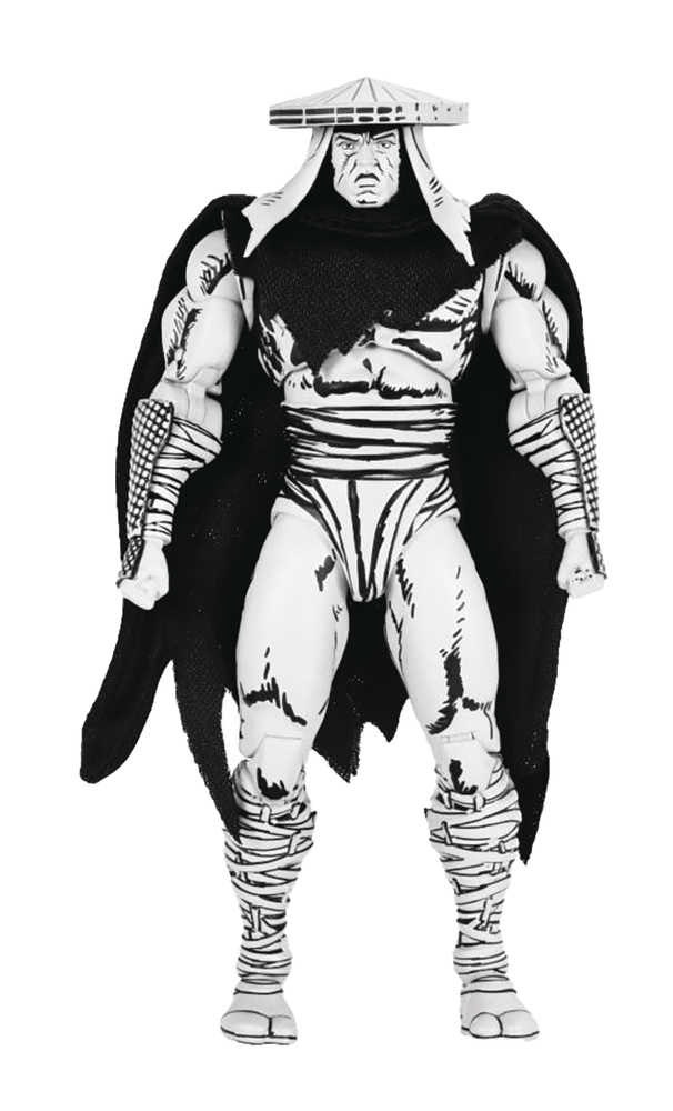 Teenage Mutant Ninja Turtles Mirage Comics Elite Foot Assassin Black & White 7 In Action Figure