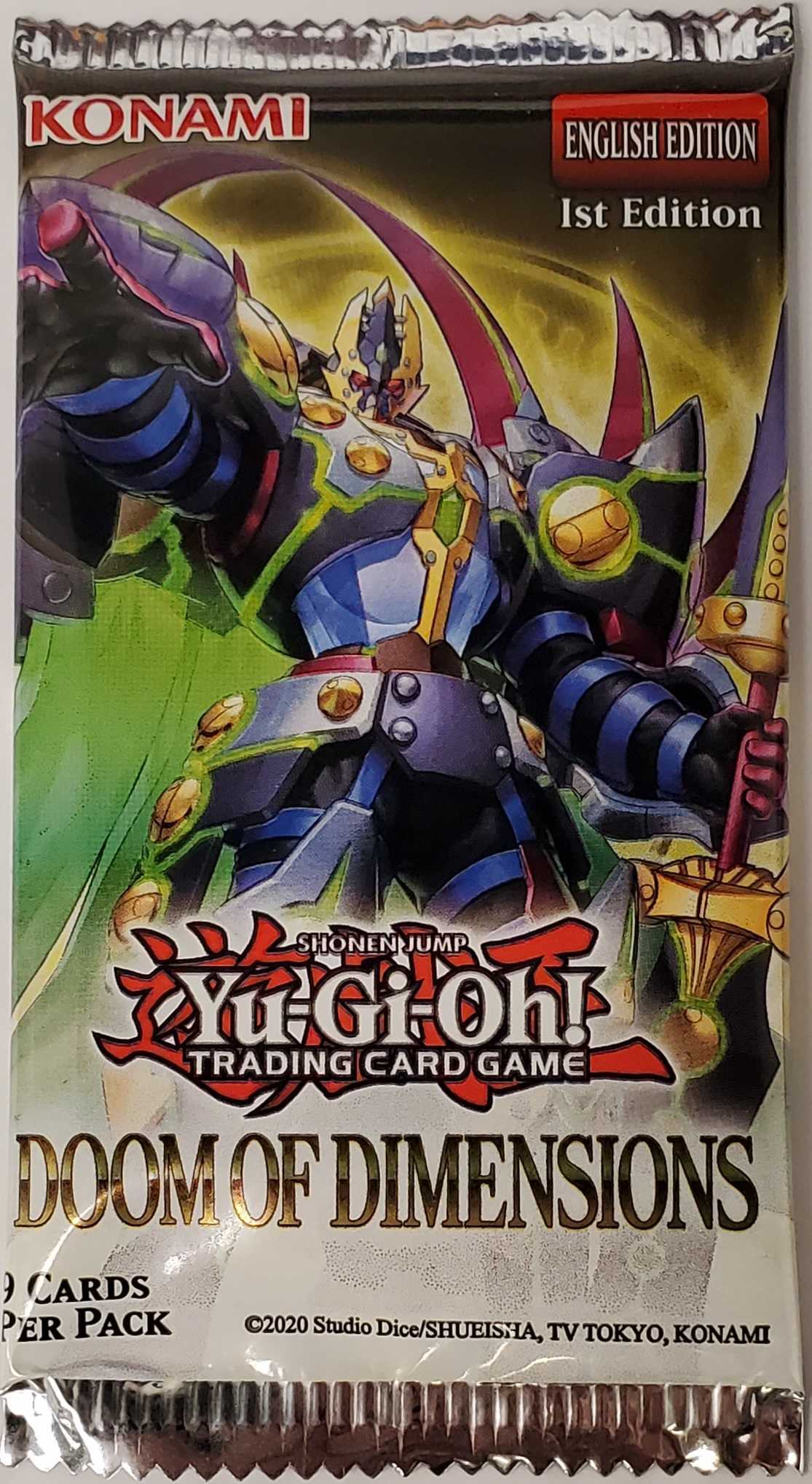 Yu-Gi-Oh! Doom of Dimensions Booster Pack