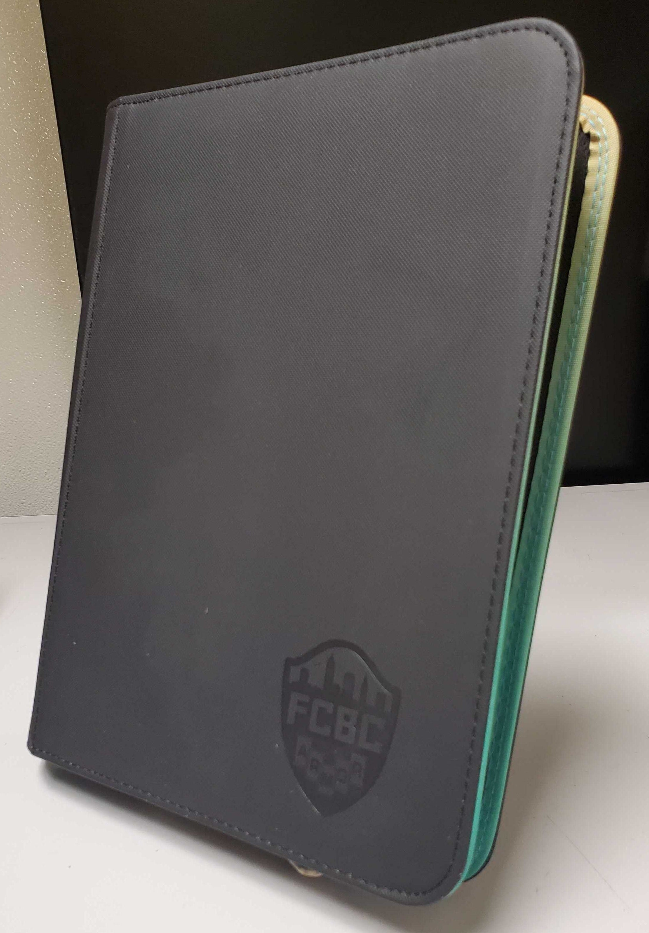 FCBC 4-Pocket Top-Loader Binder Grey