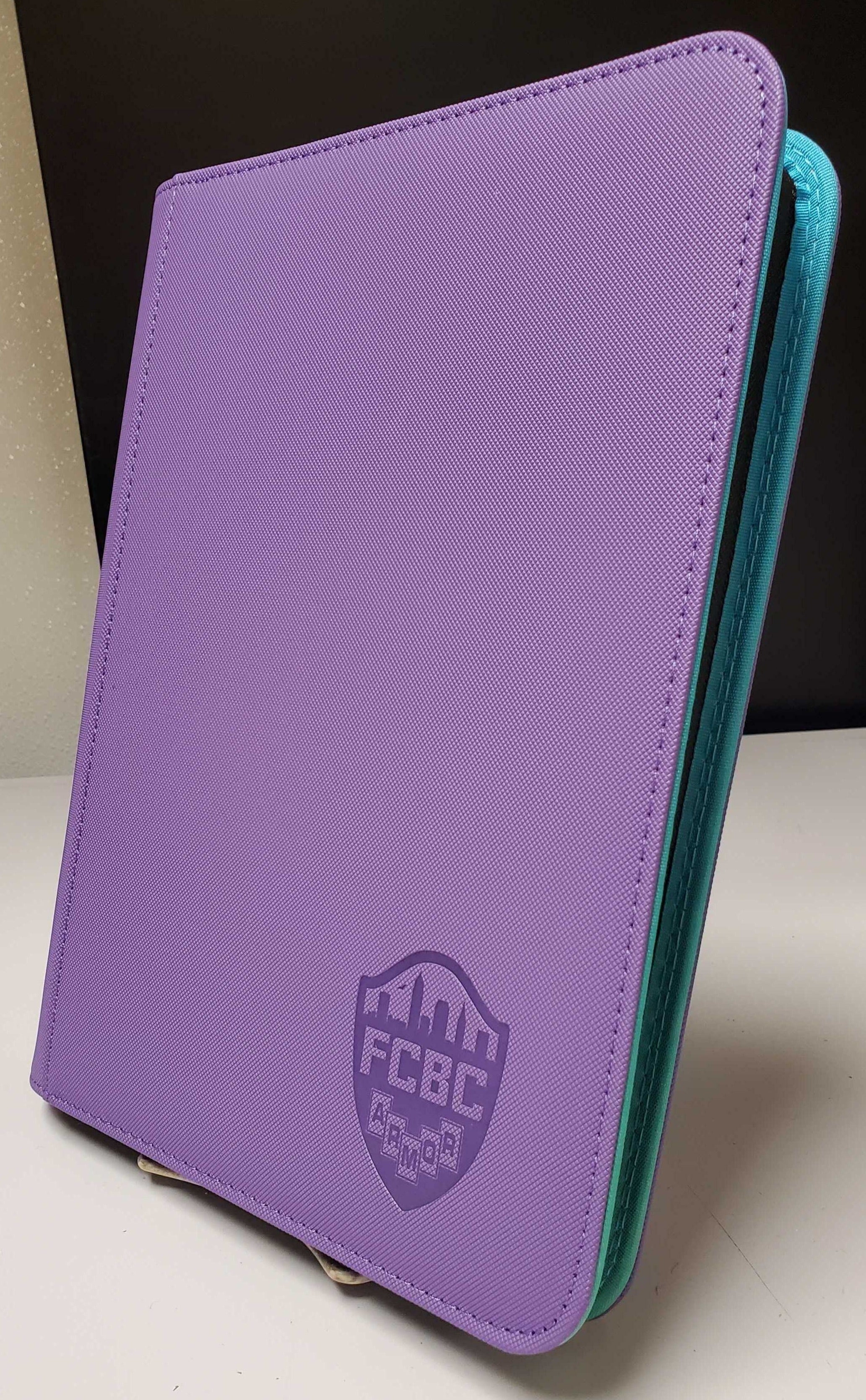 FCBC 4-Pocket Top-Loader Binder Purple