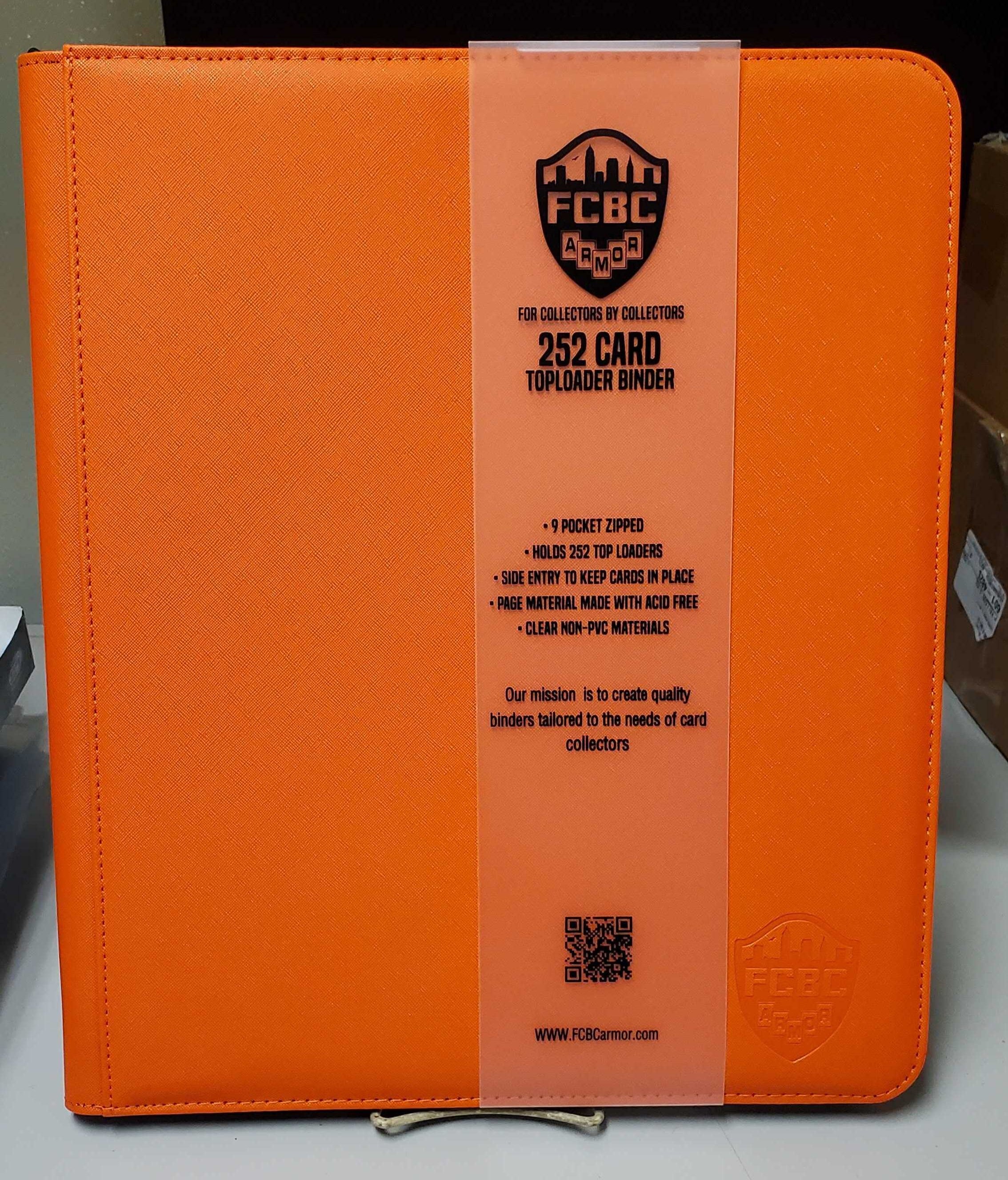 FCBC 9-Pocket Top-Loader Binder Sunburst
