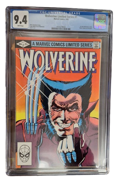 Wolverine Limited Series #1 CGC 9.4