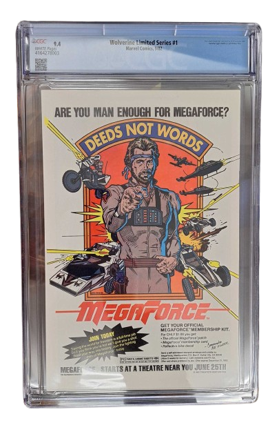 Wolverine Limited Series #1 CGC 9.4