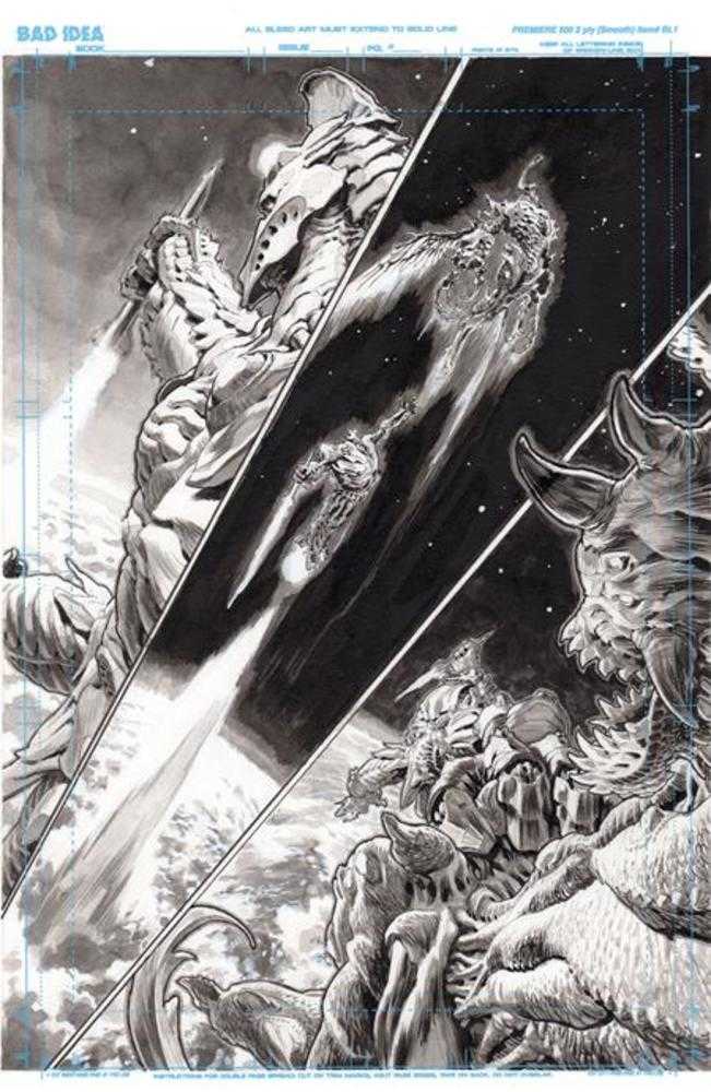 Olympus Saga Megalith #1 (Of 4) Cover O Lewis Larosa Original Art Edition 12 Variant
