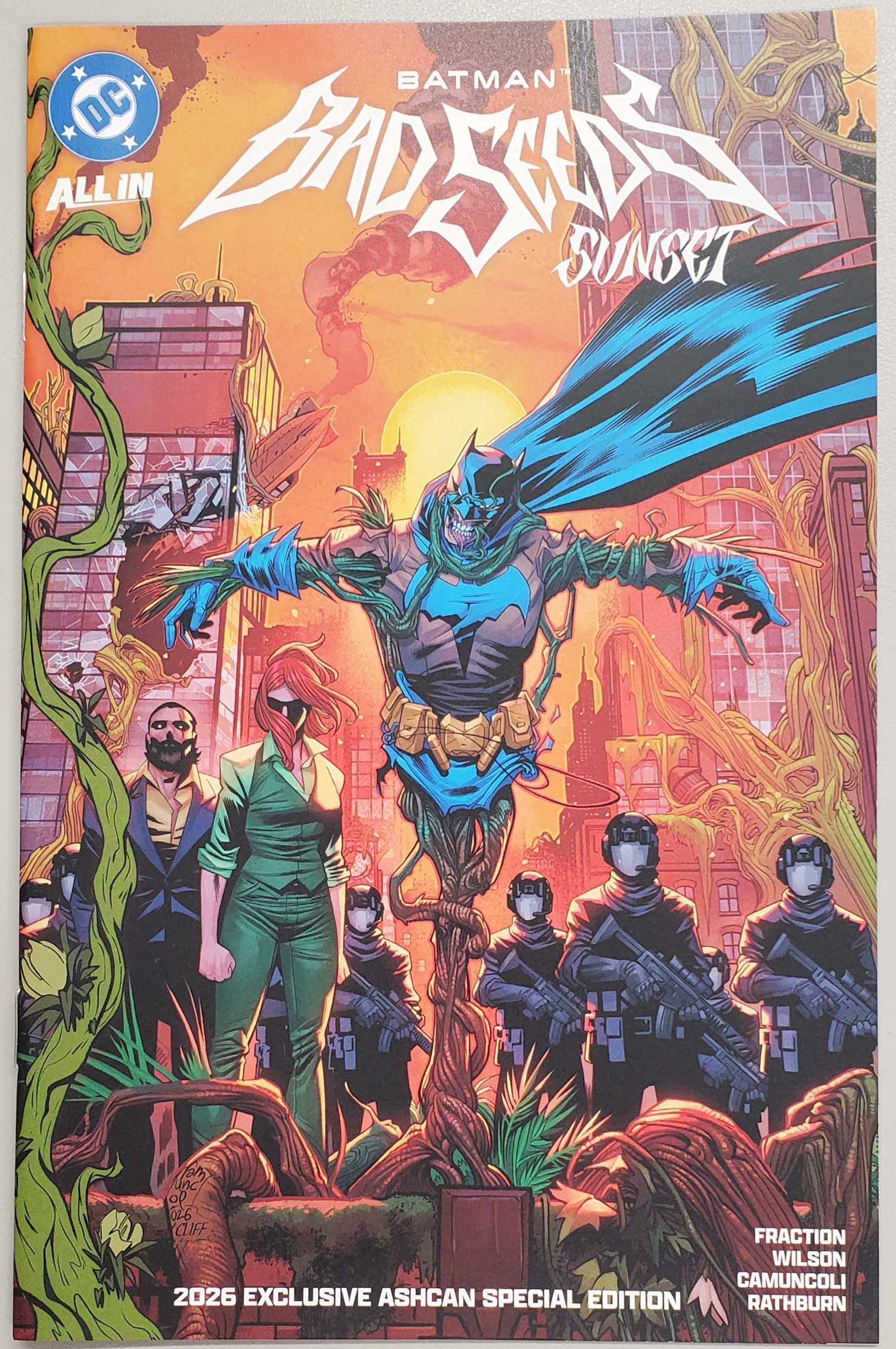 BATMAN BAD SEEDS SDCC 2026 EXCLUSIVE ASHCAN SPECIAL EDITION