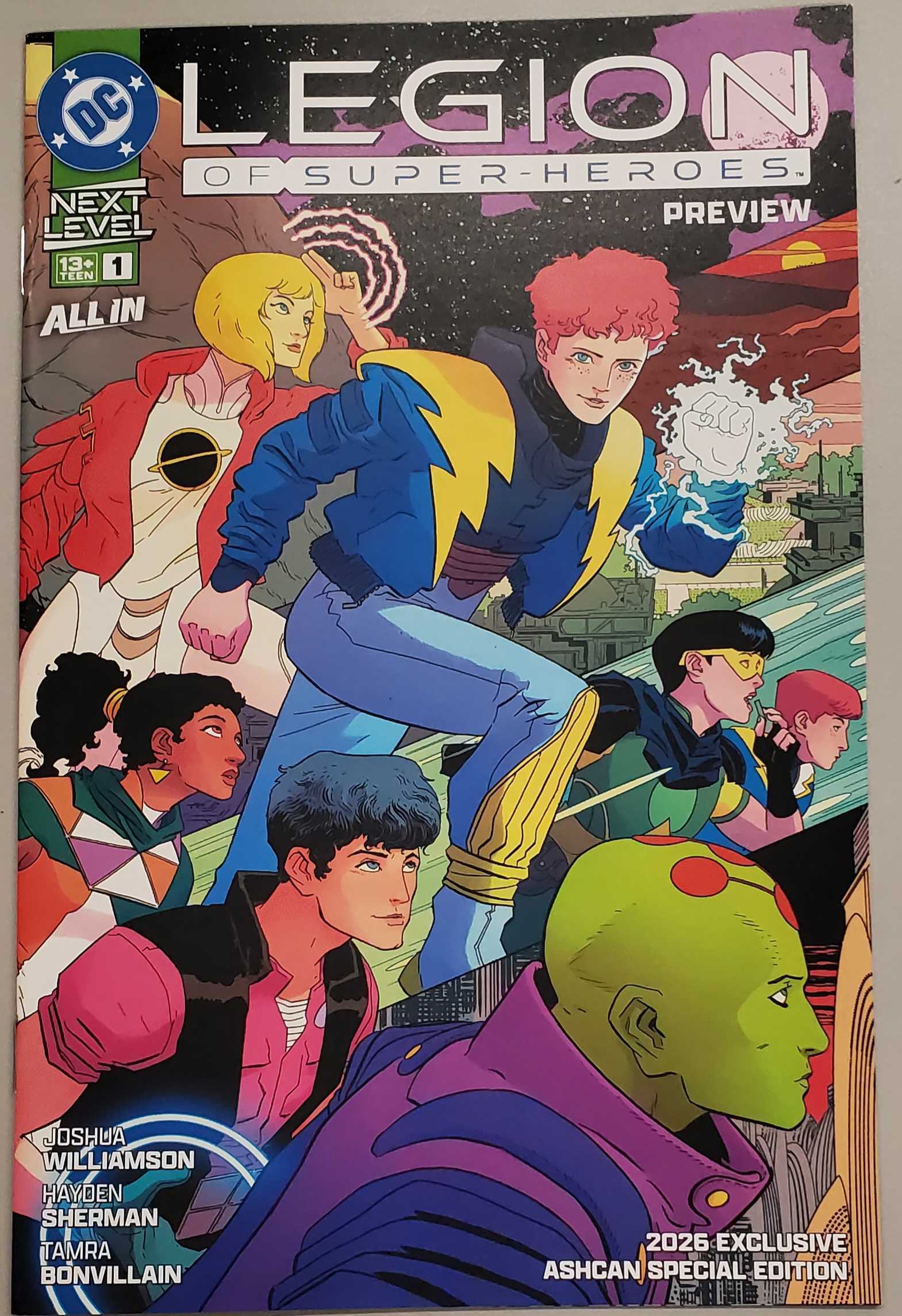 LEGION OF SUPER-HEROES SDCC 2026 EXCLUSIVE ASHCAN SPECIAL EDITION