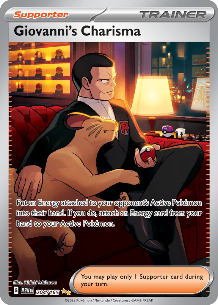 Giovanni's Charisma  - 204/165