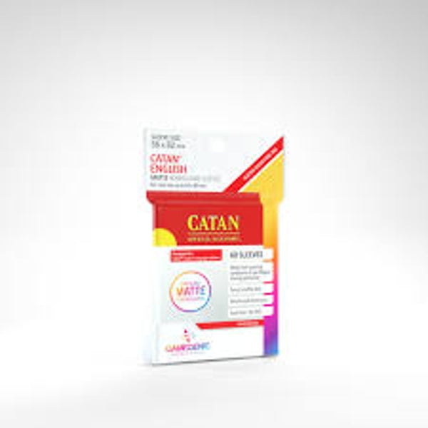 Catan-Sized Sleeves: 56 X 82 Mm (50) Matte