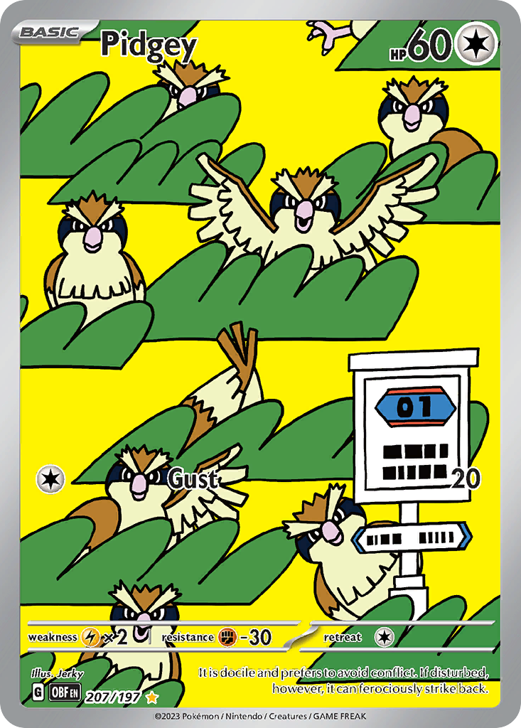 Pidgey  - 207/197